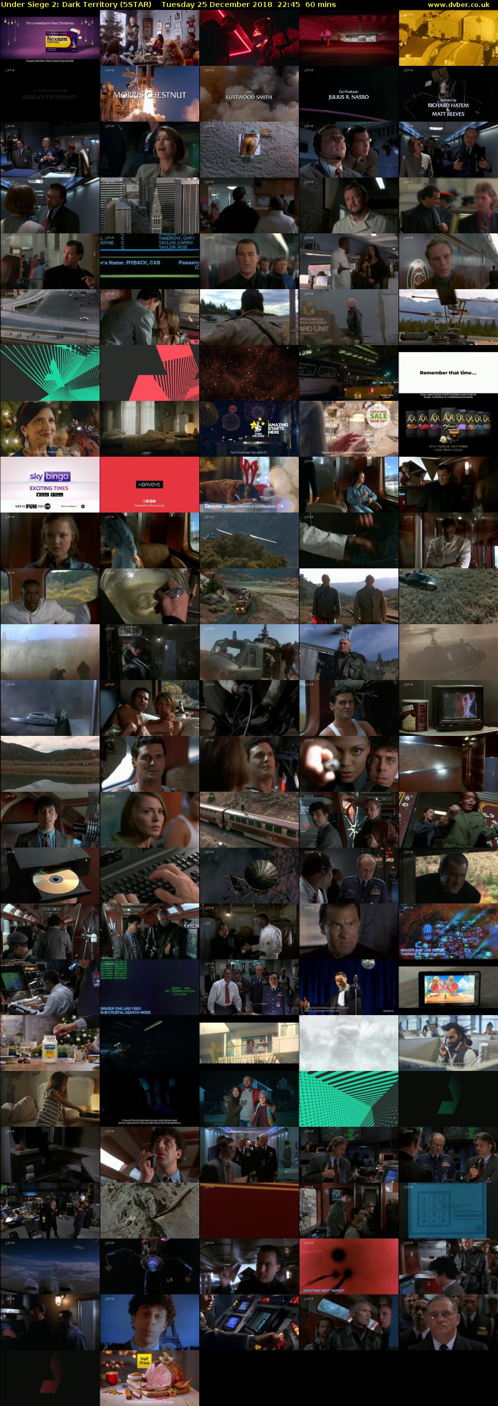 Under Siege 2: Dark Territory (5STAR) Tuesday 25 December 2018 22:45 - 23:45