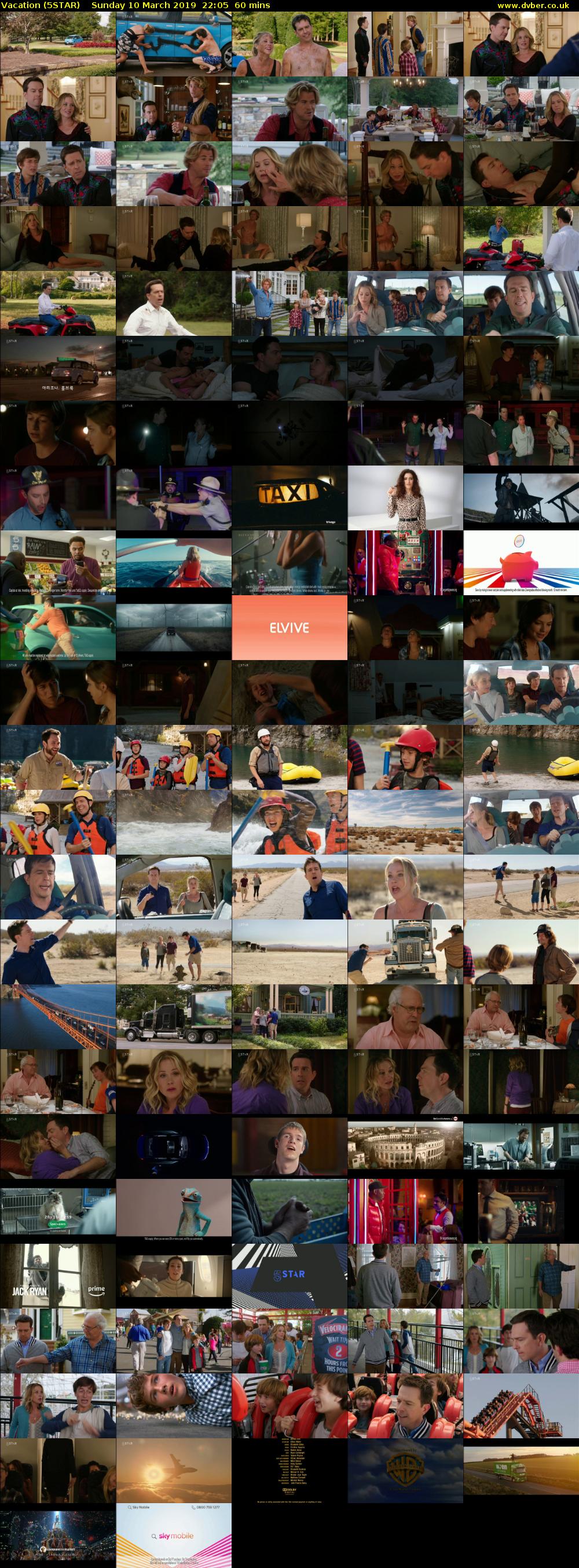 Vacation (5STAR) Sunday 10 March 2019 22:05 - 23:05