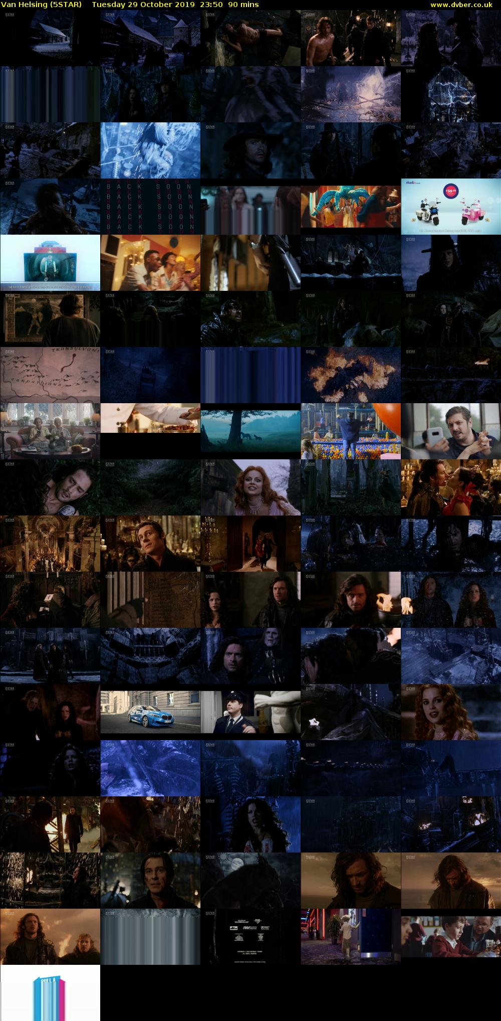 Van Helsing (5STAR) Tuesday 29 October 2019 23:50 - 01:20