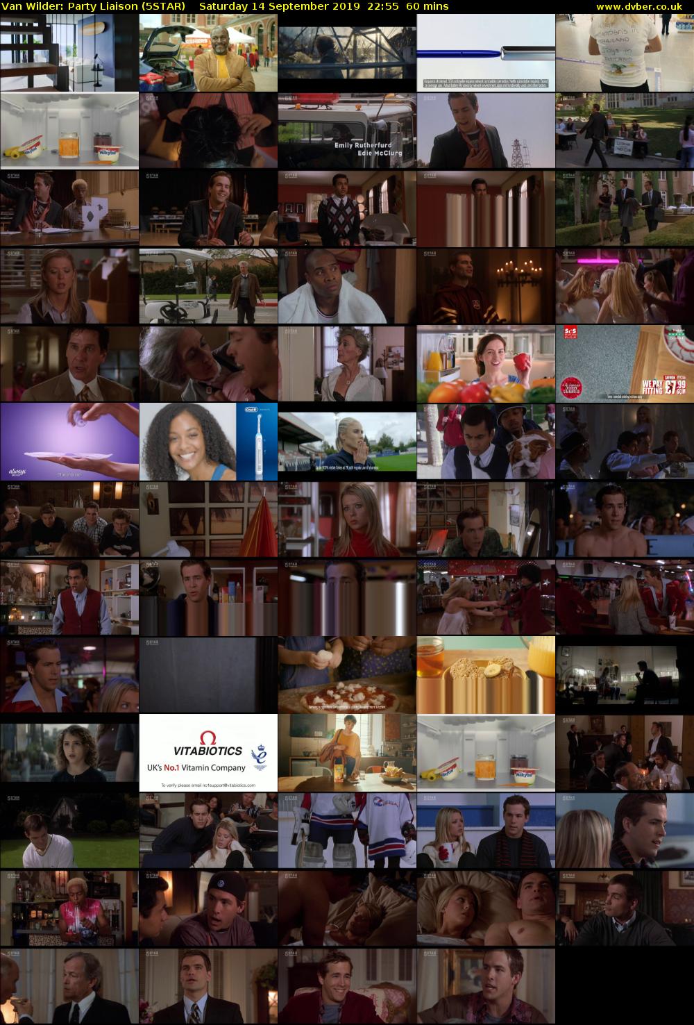 Van Wilder: Party Liaison (5STAR) Saturday 14 September 2019 22:55 - 23:55