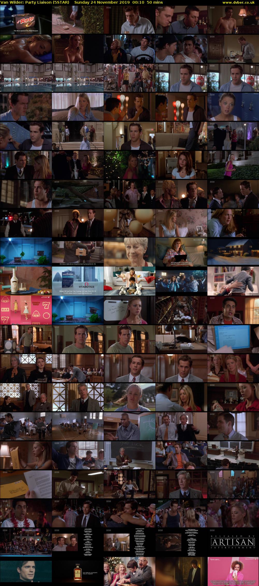 Van Wilder: Party Liaison (5STAR) Sunday 24 November 2019 00:10 - 01:00