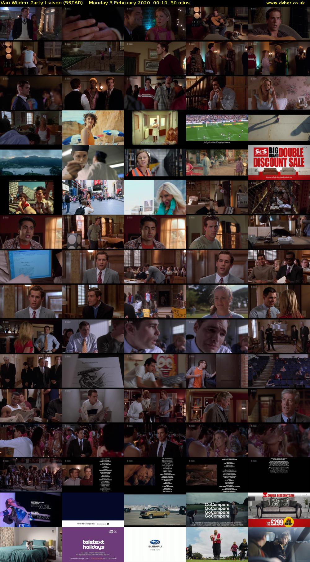 Van Wilder: Party Liaison (5STAR) Monday 3 February 2020 00:10 - 01:00