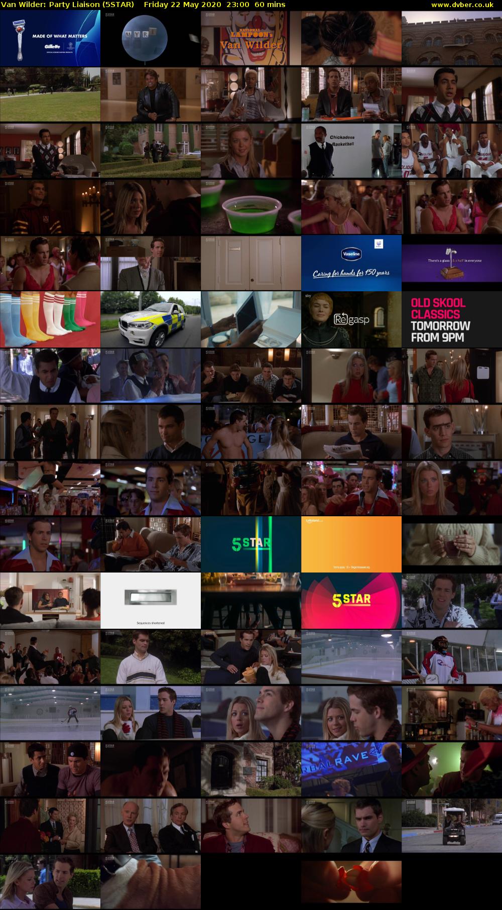 Van Wilder: Party Liaison (5STAR) Friday 22 May 2020 23:00 - 00:00