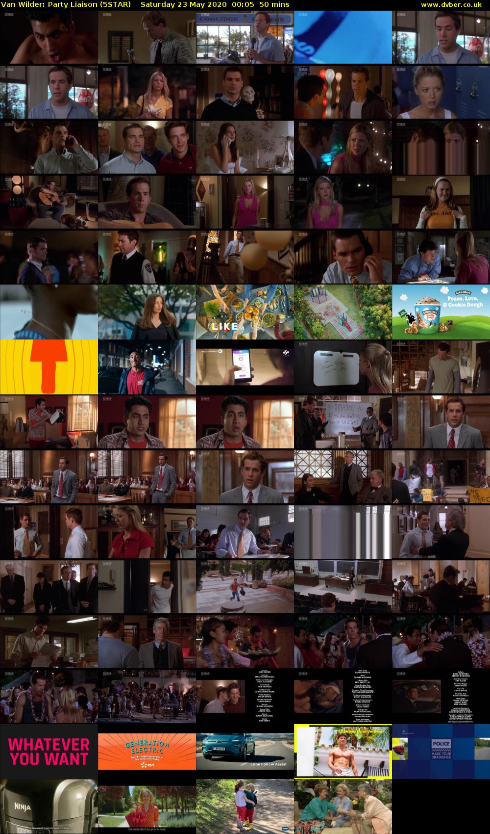 Van Wilder: Party Liaison (5STAR) Saturday 23 May 2020 00:05 - 00:55
