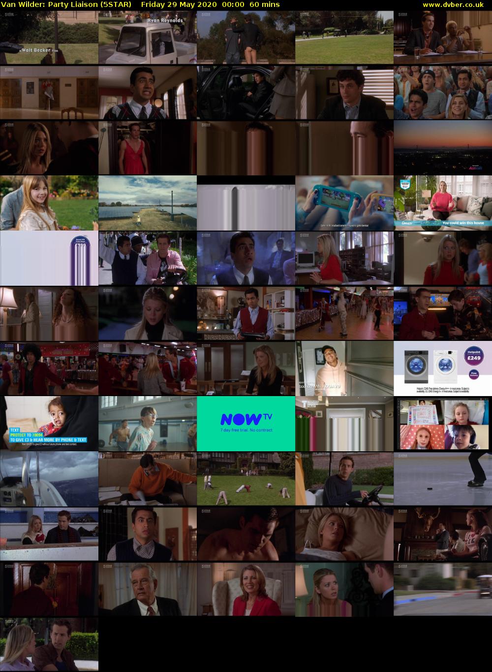 Van Wilder: Party Liaison (5STAR) Friday 29 May 2020 00:00 - 01:00