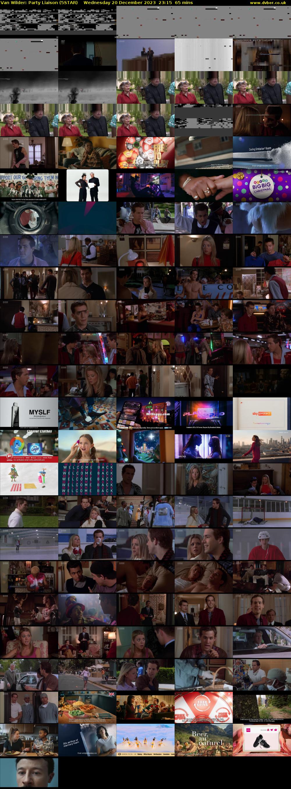 Van Wilder: Party Liaison (5STAR) Wednesday 20 December 2023 23:15 - 00:20