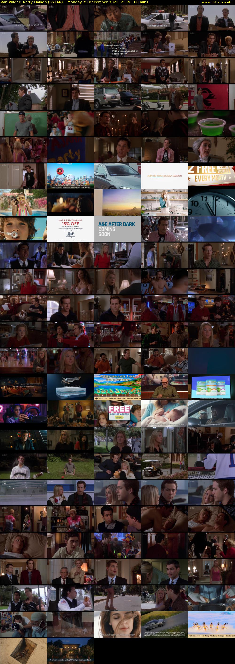 Van Wilder: Party Liaison (5STAR) Monday 25 December 2023 23:20 - 00:20