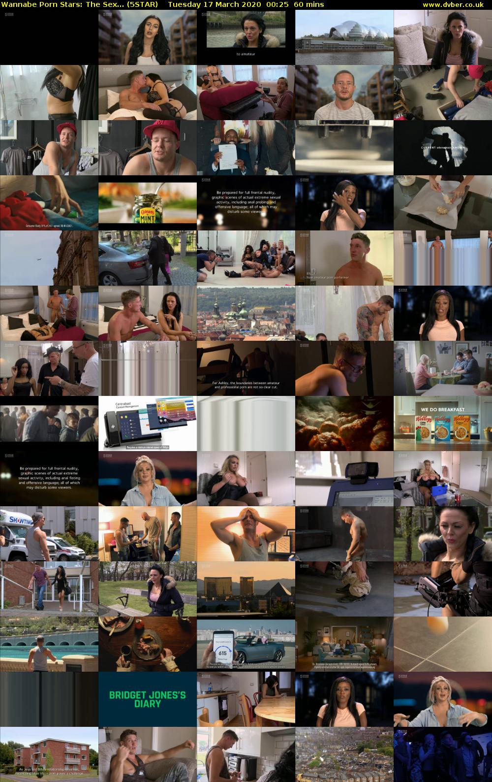 Wannabe Porn Stars: The Sex... (5STAR) Tuesday 17 March 2020 00:25 - 01:25