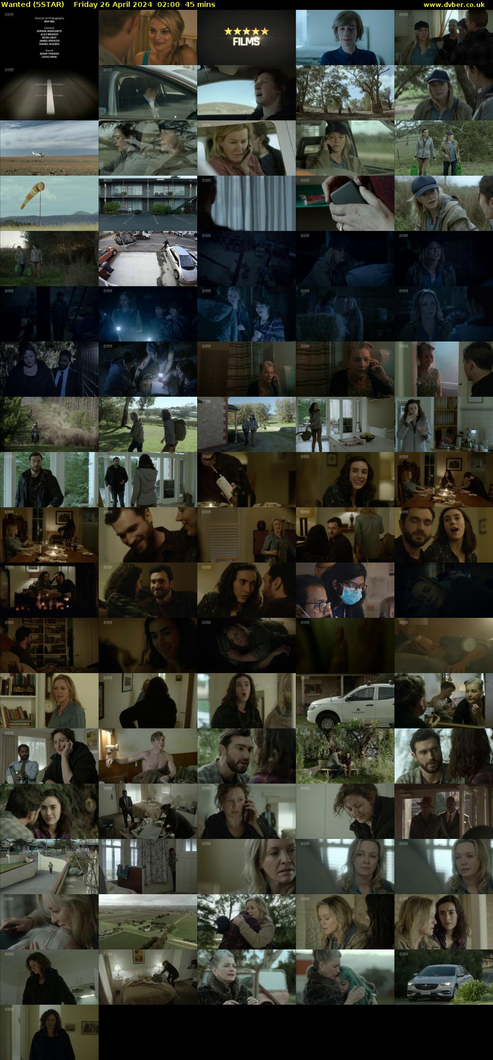 Wanted (5STAR) Friday 26 April 2024 02:00 - 02:45