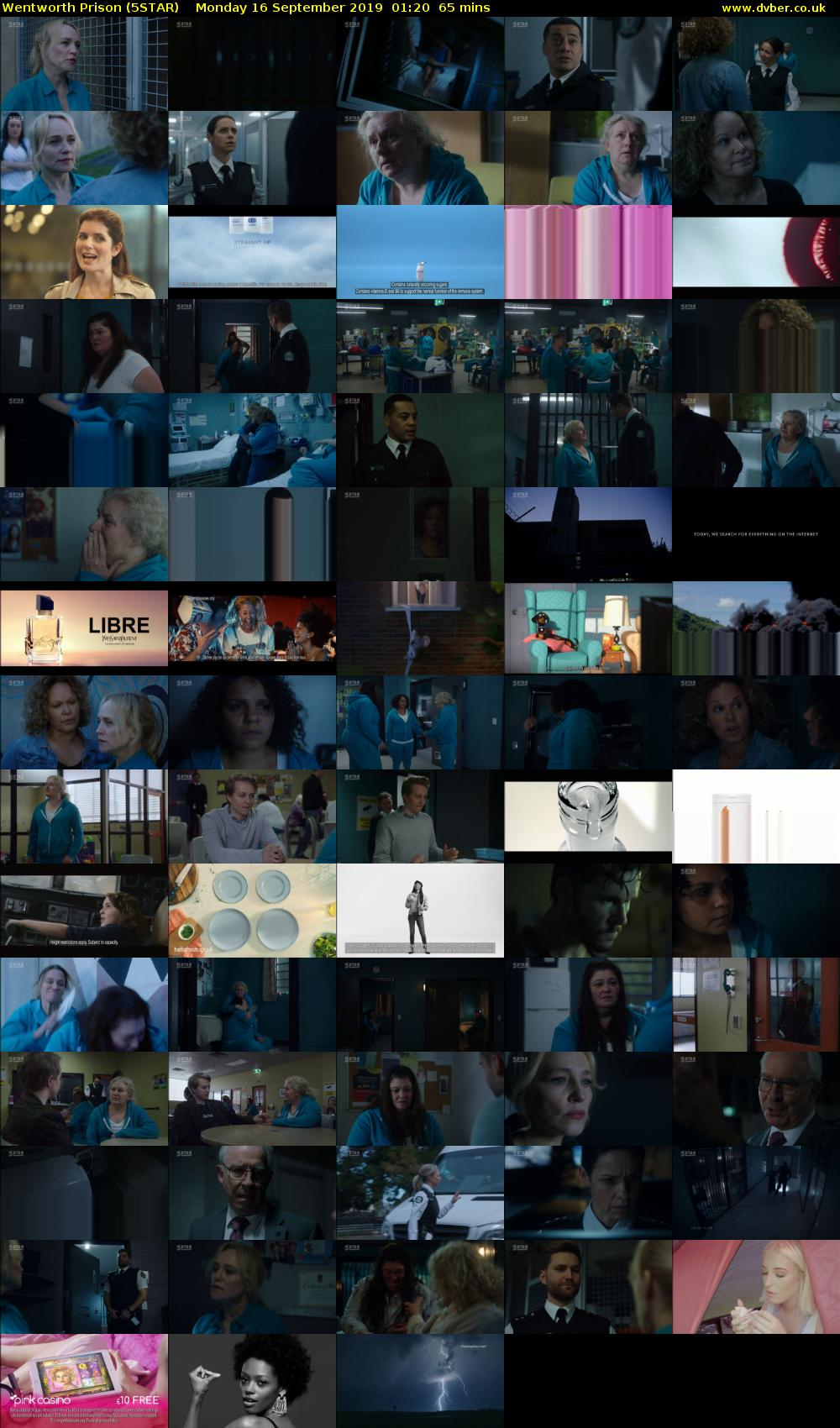 Wentworth Prison (5STAR) Monday 16 September 2019 01:20 - 02:25