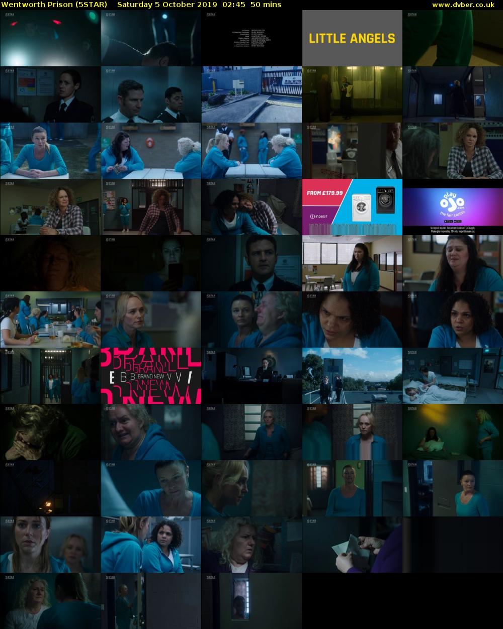 Wentworth Prison (5STAR) Saturday 5 October 2019 02:45 - 03:35