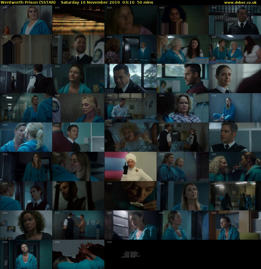 Wentworth Prison (5STAR) Saturday 16 November 2019 03:10 - 04:00