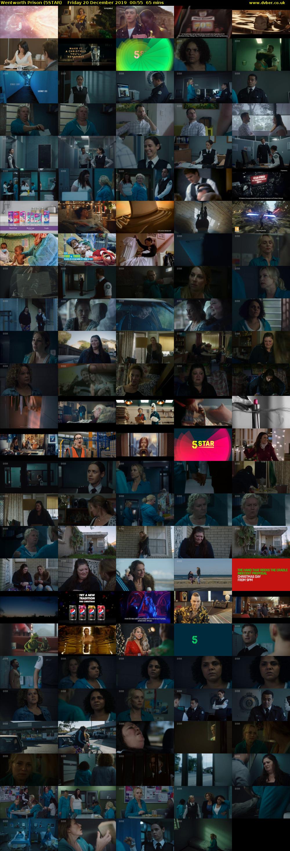 Wentworth Prison (5STAR) Friday 20 December 2019 00:55 - 02:00