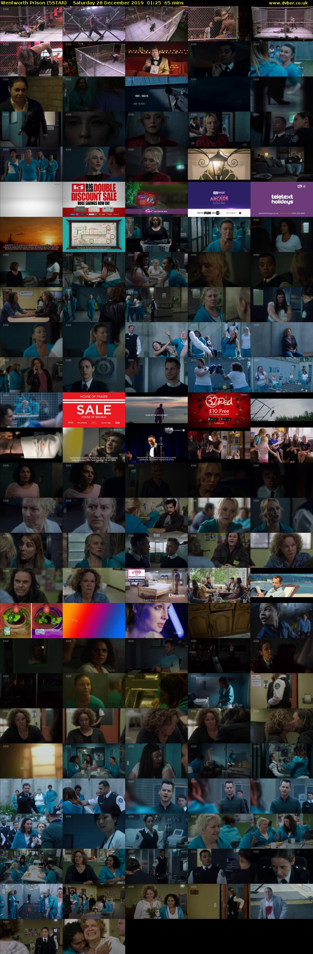 Wentworth Prison (5STAR) Saturday 28 December 2019 01:25 - 02:30