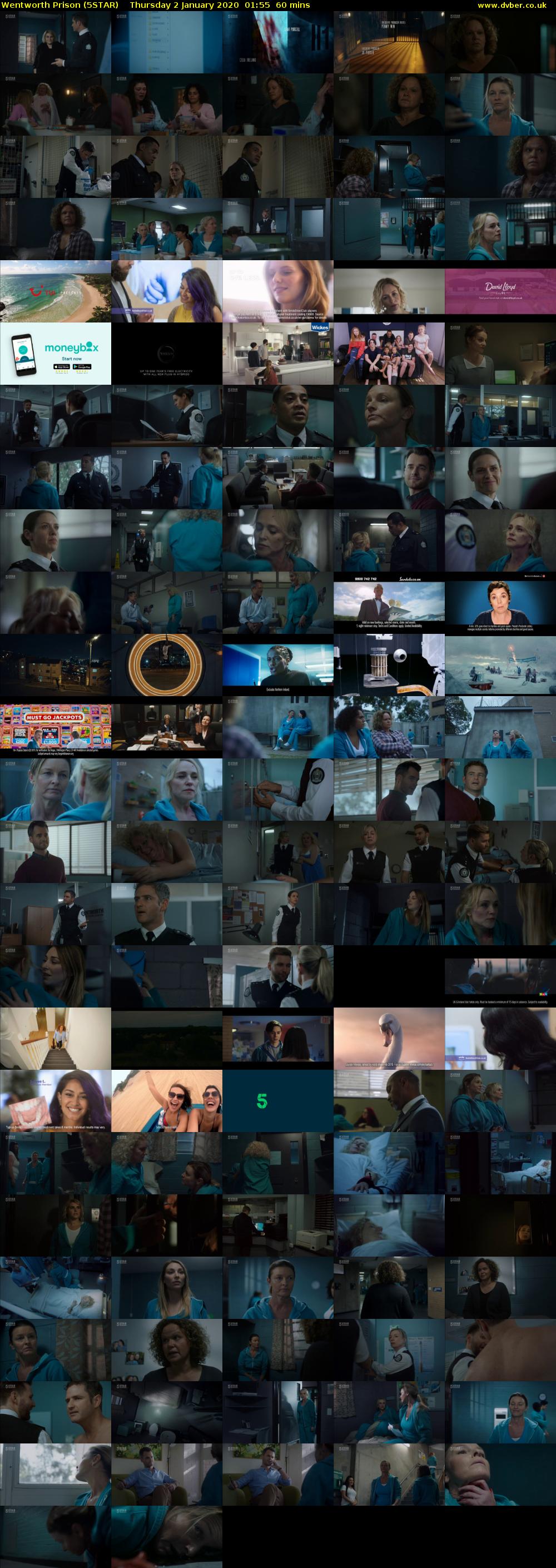 Wentworth Prison (5STAR) Thursday 2 January 2020 01:55 - 02:55