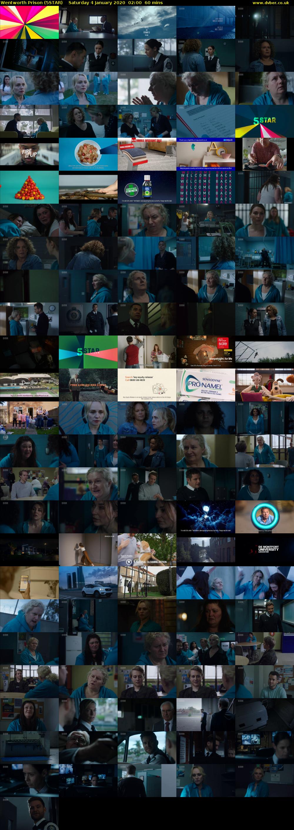 Wentworth Prison (5STAR) Saturday 4 January 2020 02:00 - 03:00