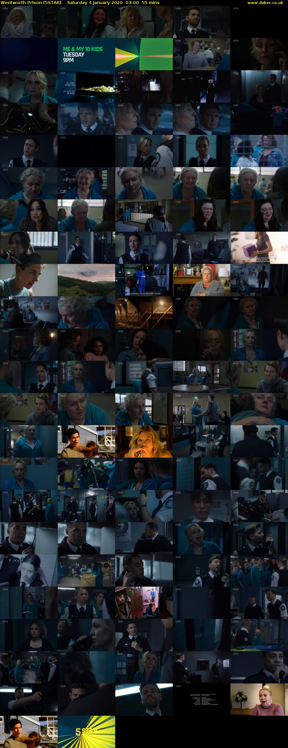 Wentworth Prison (5STAR) Saturday 4 January 2020 03:00 - 03:55