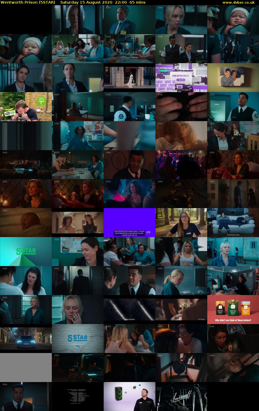 Wentworth Prison (5STAR) Saturday 15 August 2020 22:00 - 23:05