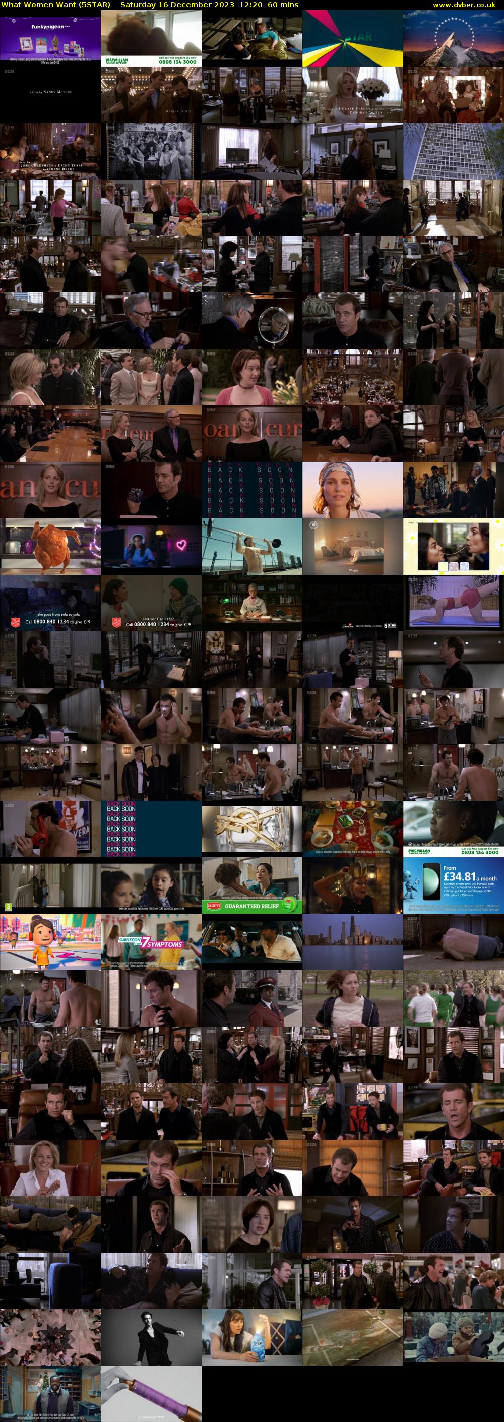 What Women Want (5STAR) Saturday 16 December 2023 12:20 - 13:20