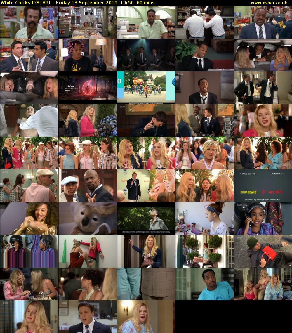 White Chicks (5STAR) Friday 13 September 2019 19:50 - 20:50