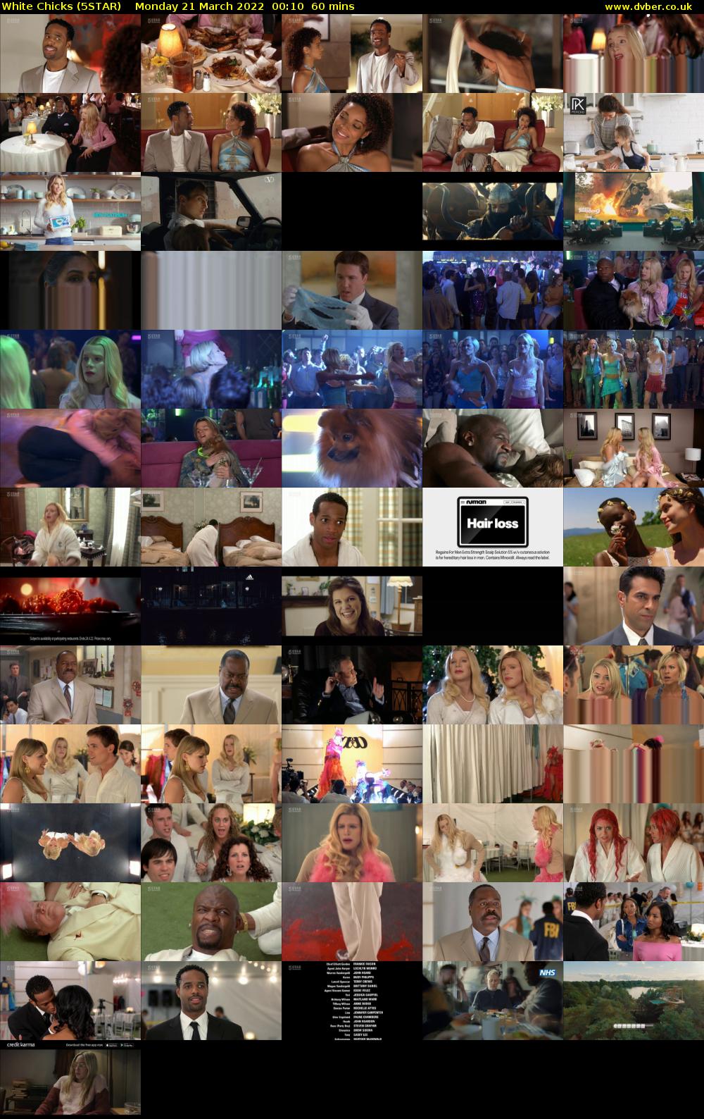 White Chicks (5STAR) Monday 21 March 2022 00:10 - 01:10