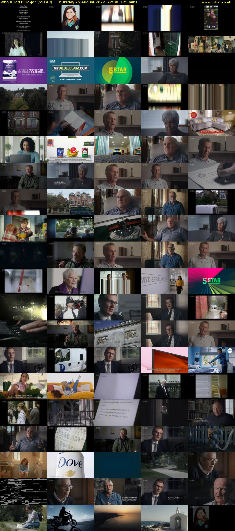 Who Killed Billie-Jo? (5STAR) Thursday 25 August 2022 22:00 - 00:05