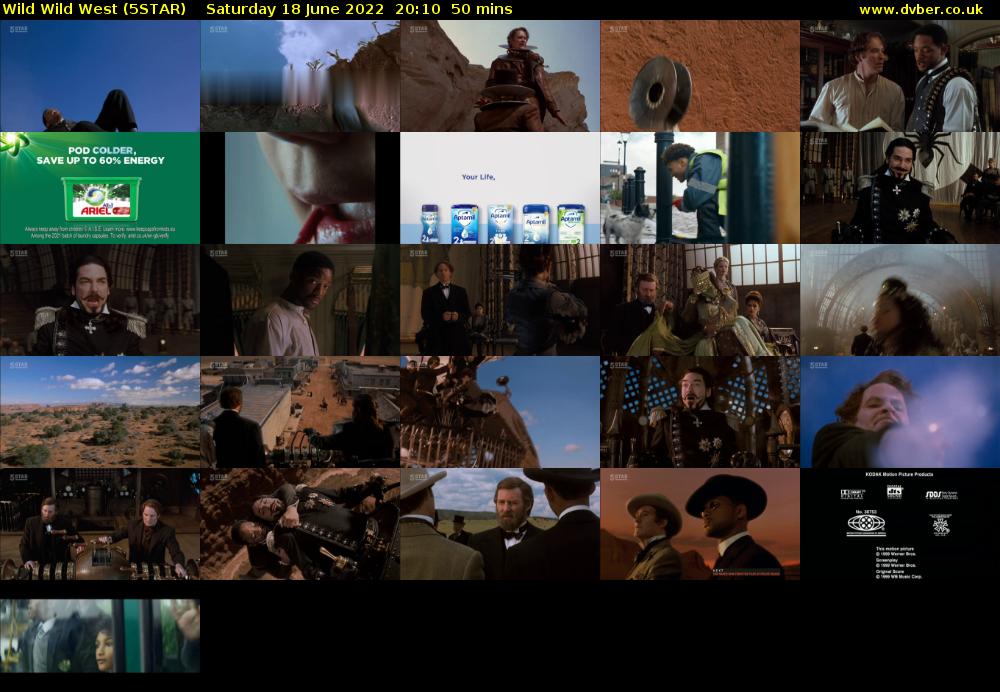 Wild Wild West (5STAR) Saturday 18 June 2022 20:10 - 21:00