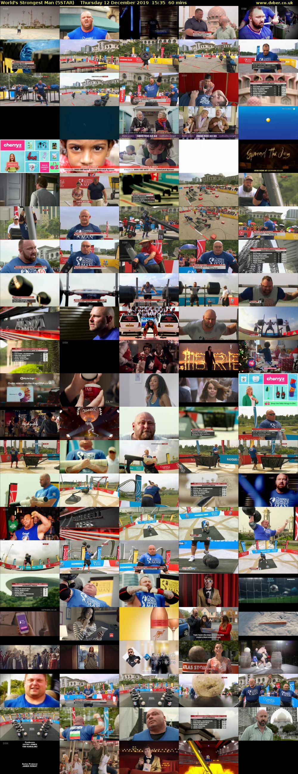World's Strongest Man (5STAR) Thursday 12 December 2019 15:35 - 16:35
