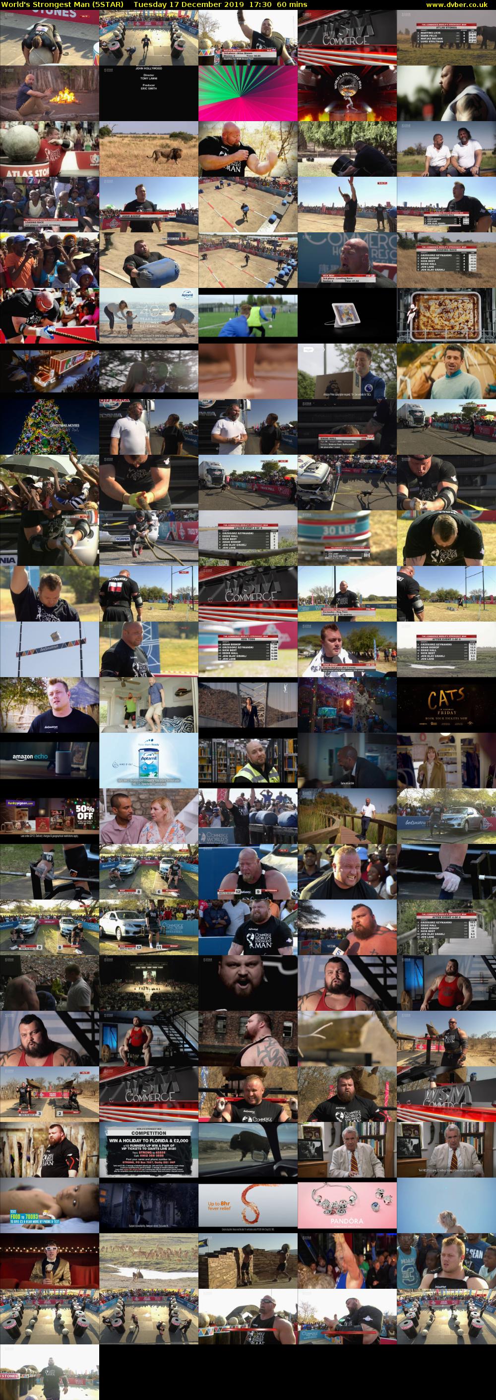 World's Strongest Man (5STAR) Tuesday 17 December 2019 17:30 - 18:30