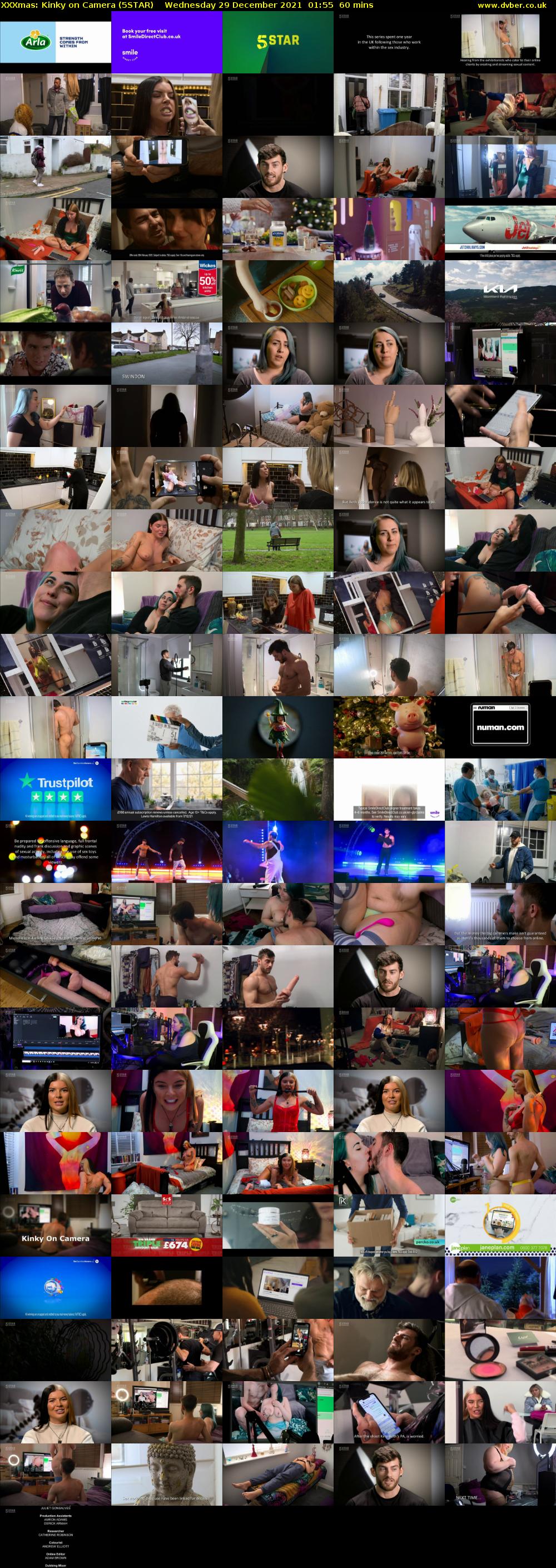XXXmas: Kinky on Camera (5STAR) Wednesday 29 December 2021 01:55 - 02:55