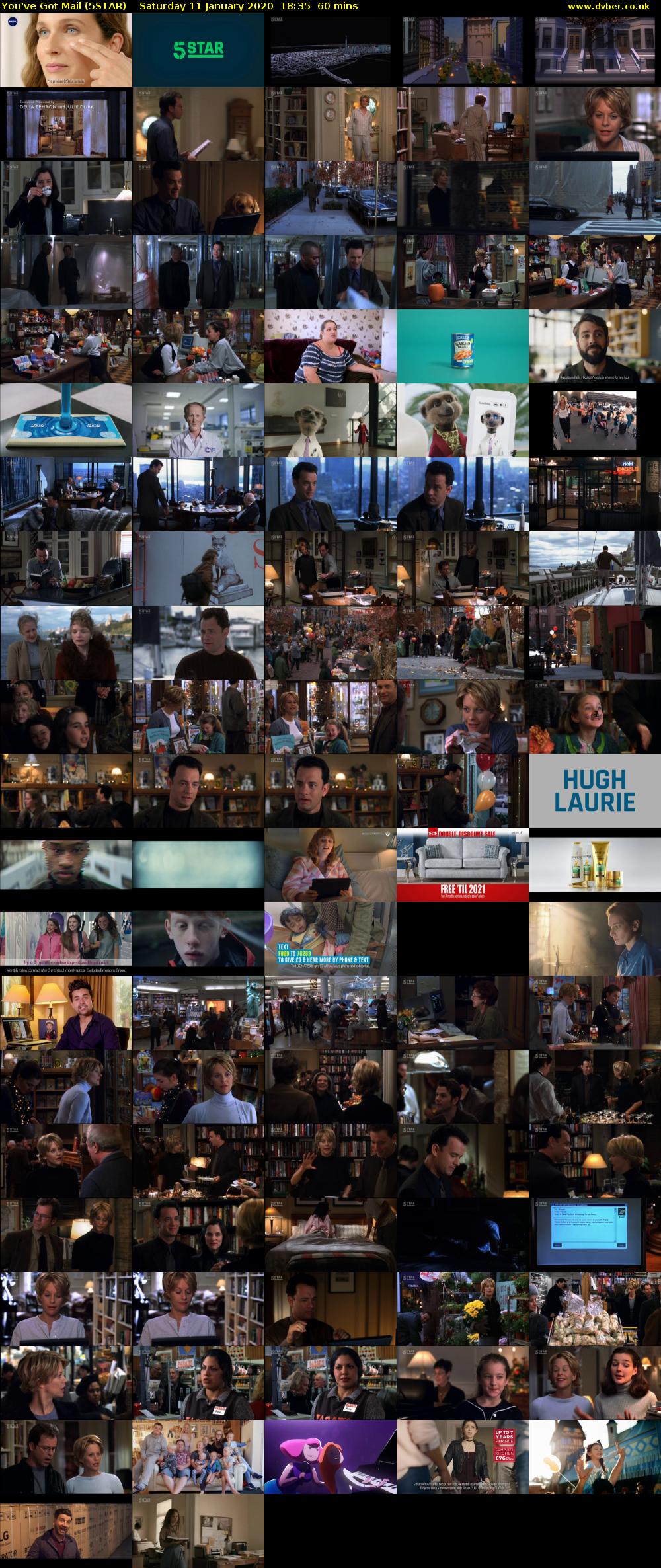 You've Got Mail (5STAR) Saturday 11 January 2020 18:35 - 19:35
