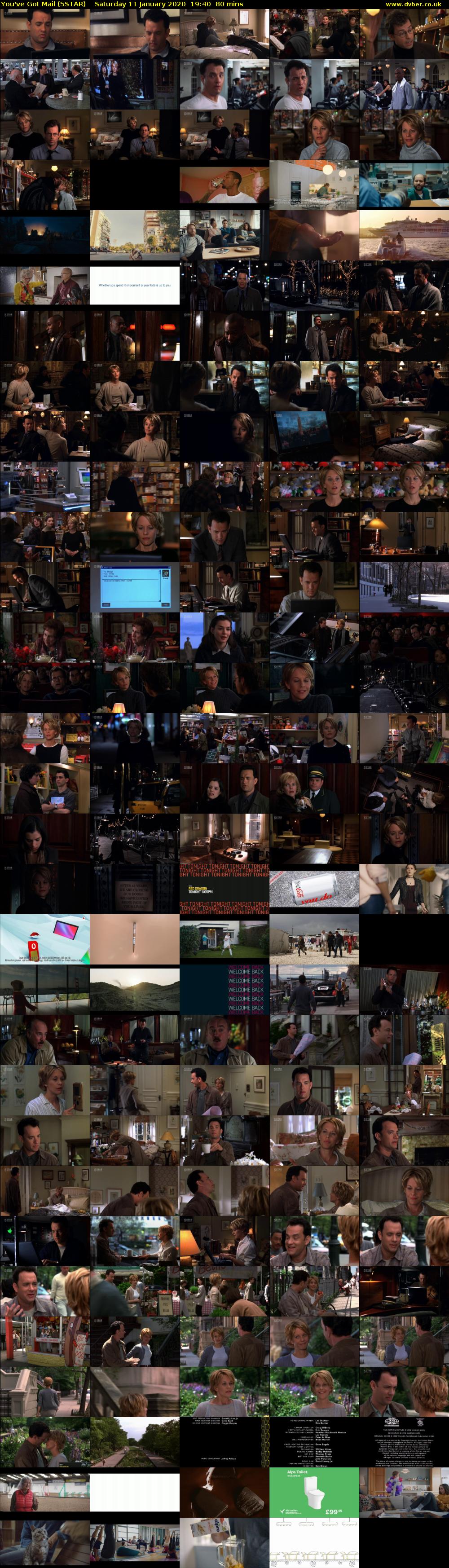 You've Got Mail (5STAR) Saturday 11 January 2020 19:40 - 21:00