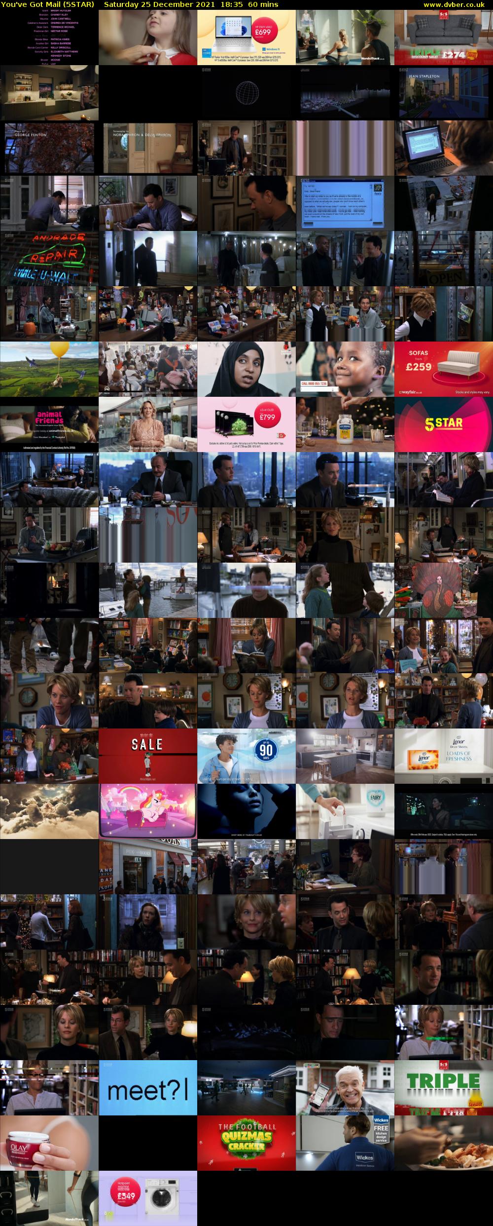 You've Got Mail (5STAR) Saturday 25 December 2021 18:35 - 19:35