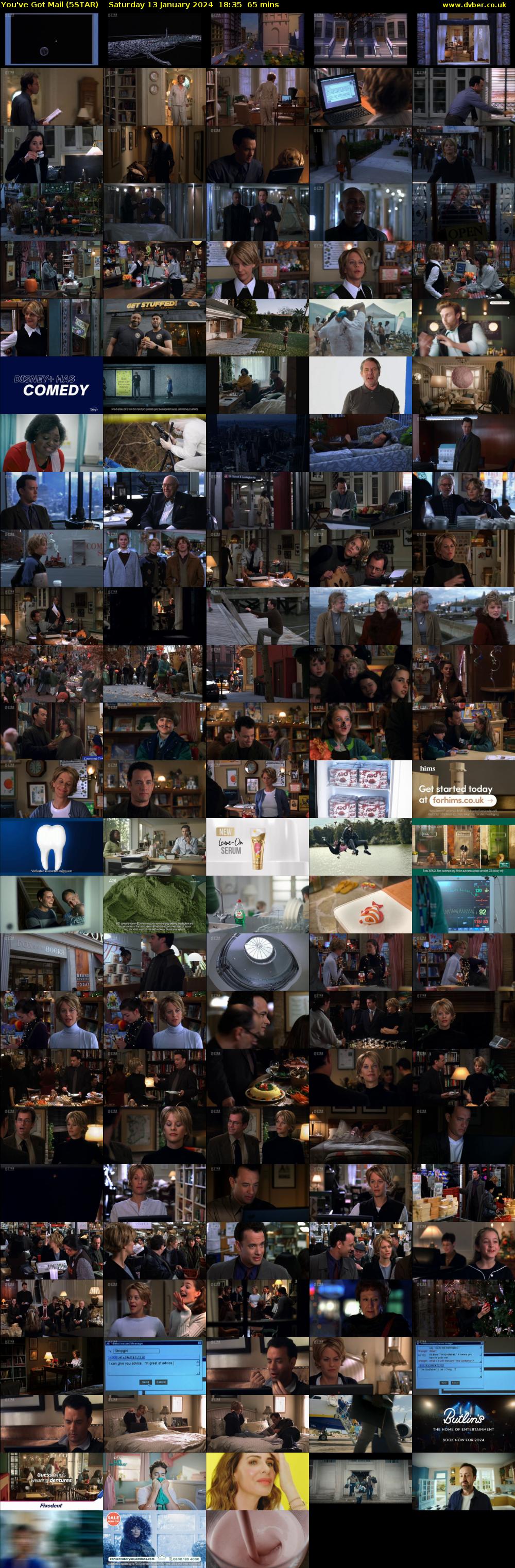 You've Got Mail (5STAR) Saturday 13 January 2024 18:35 - 19:40