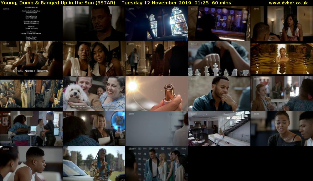 Young, Dumb & Banged Up In The Sun (5STAR) Tuesday 12 November 2019 01:25 - 02:25