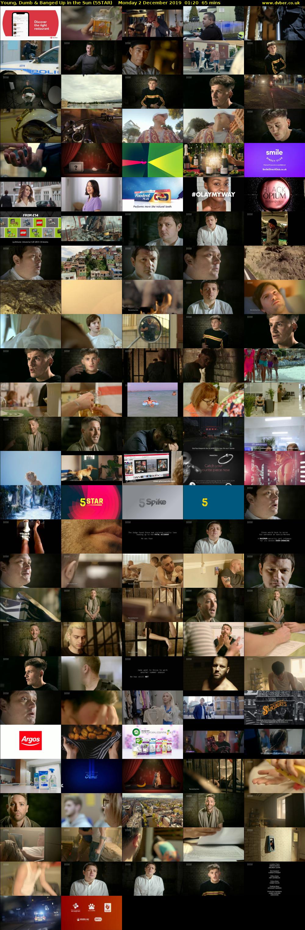 Young, Dumb & Banged Up In The Sun (5STAR) Monday 2 December 2019 01:20 - 02:25