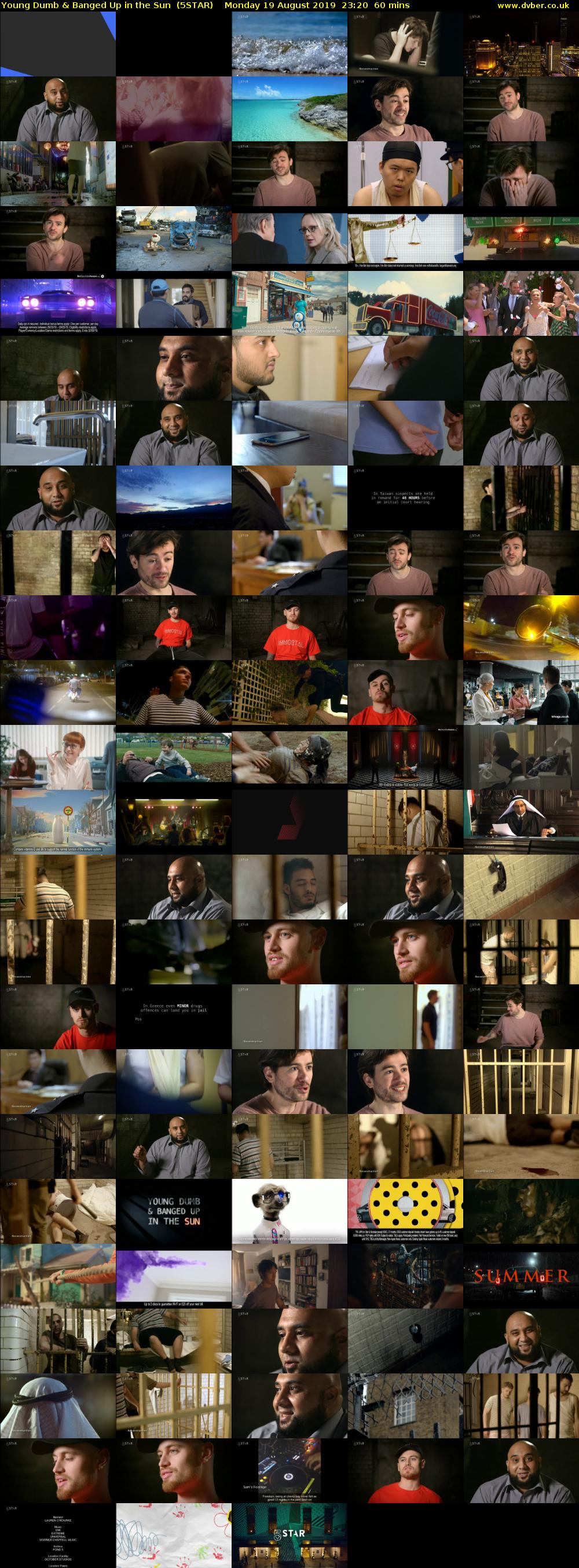 Young Dumb & Banged Up in the Sun  (5STAR) Monday 19 August 2019 23:20 - 00:20