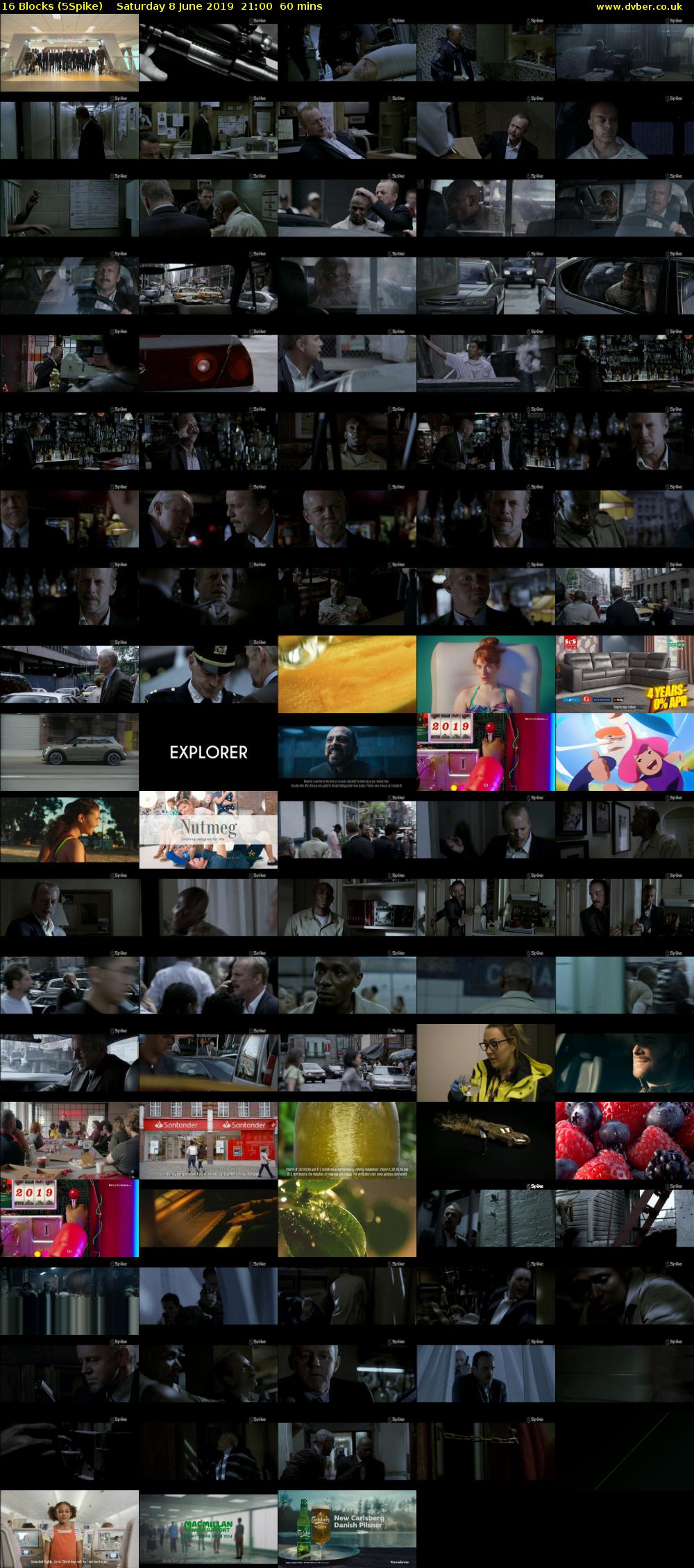 16 Blocks (5Spike) Saturday 8 June 2019 21:00 - 22:00