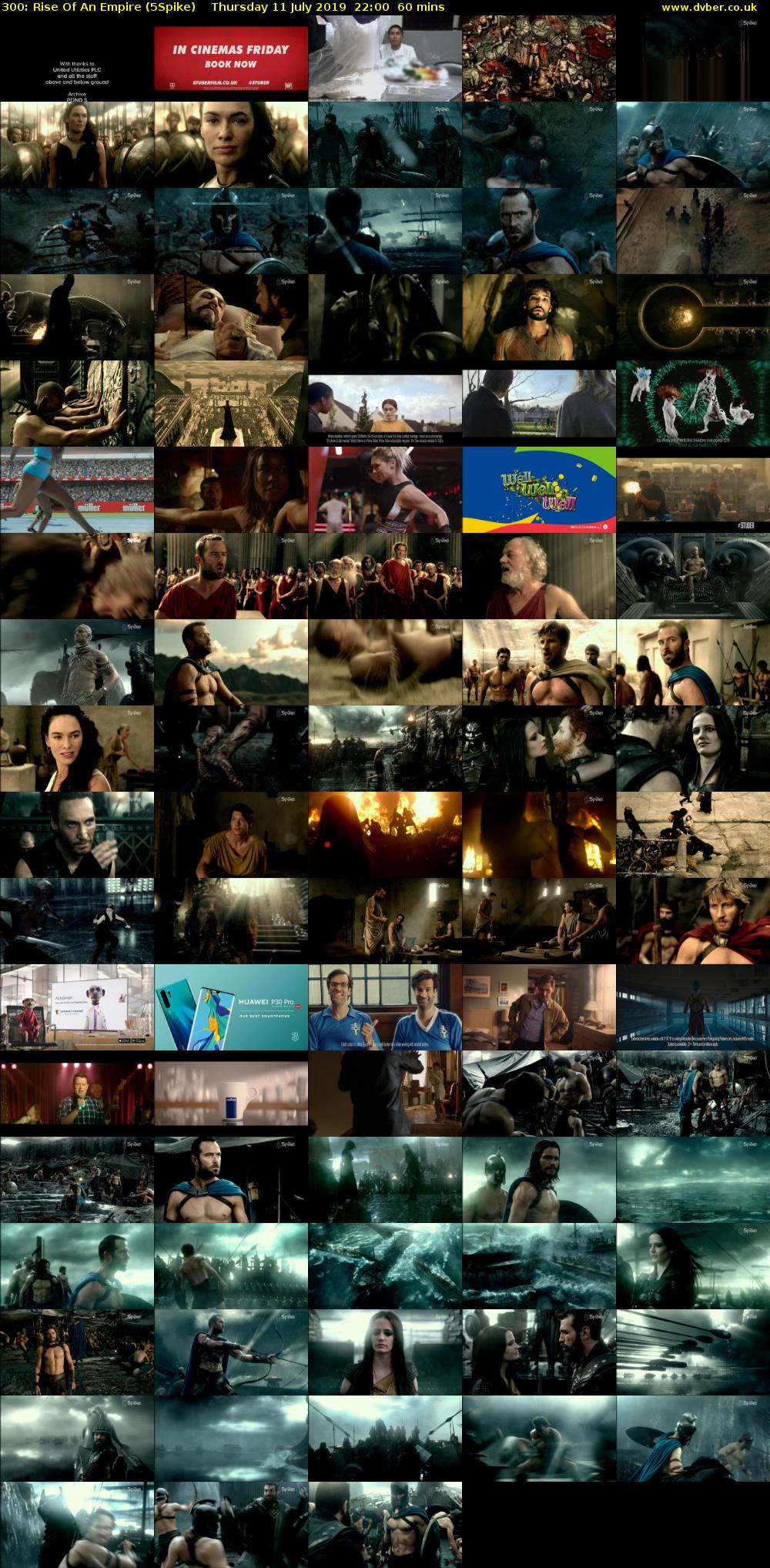 300: Rise Of An Empire (5Spike) Thursday 11 July 2019 22:00 - 23:00