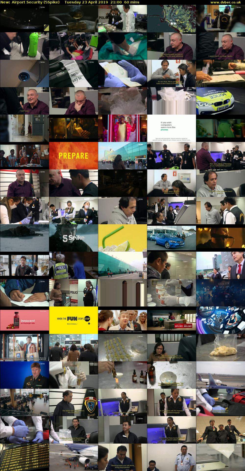 Airport Security (5Spike) Tuesday 23 April 2019 21:00 - 22:00