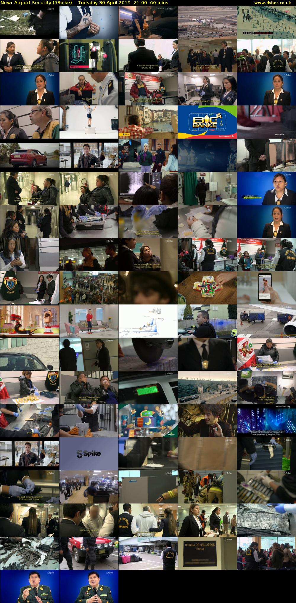 Airport Security (5Spike) Tuesday 30 April 2019 21:00 - 22:00