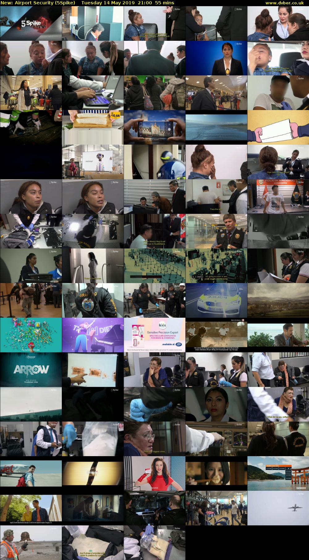 Airport Security (5Spike) Tuesday 14 May 2019 21:00 - 21:55