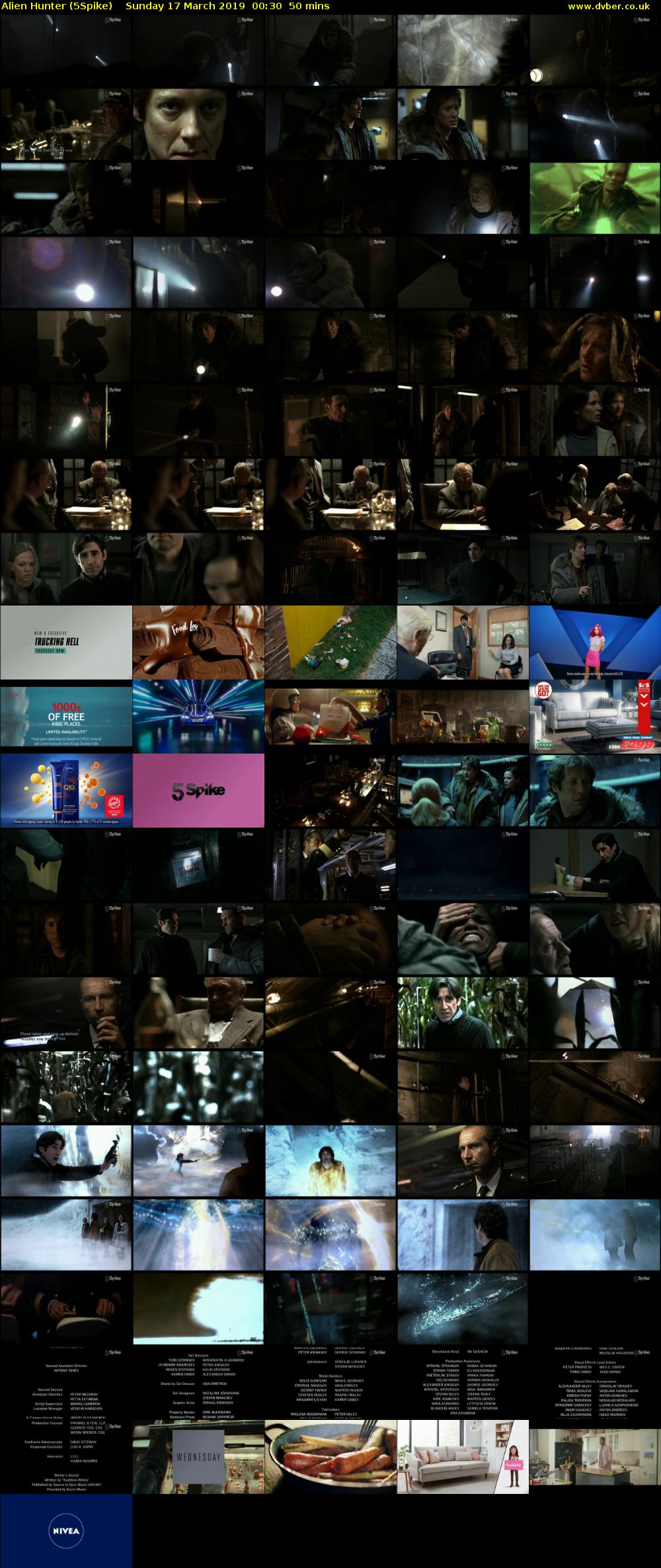 Alien Hunter (5Spike) Sunday 17 March 2019 00:30 - 01:20