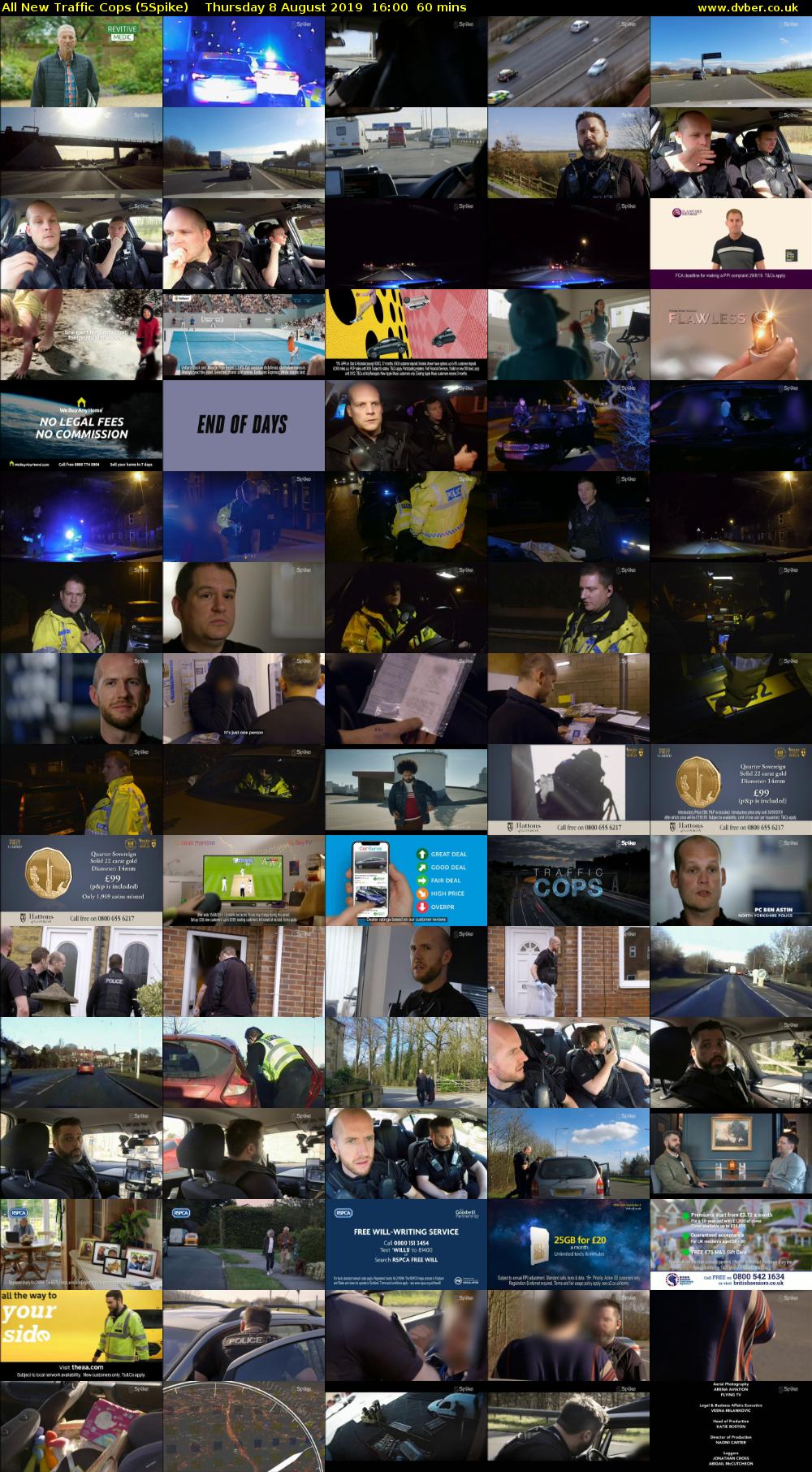 All New Traffic Cops (5Spike) Thursday 8 August 2019 16:00 - 17:00
