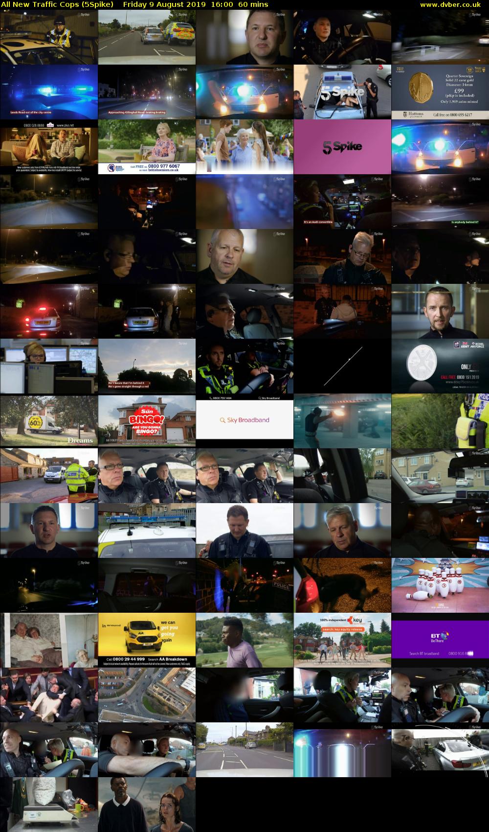 All New Traffic Cops (5Spike) Friday 9 August 2019 16:00 - 17:00