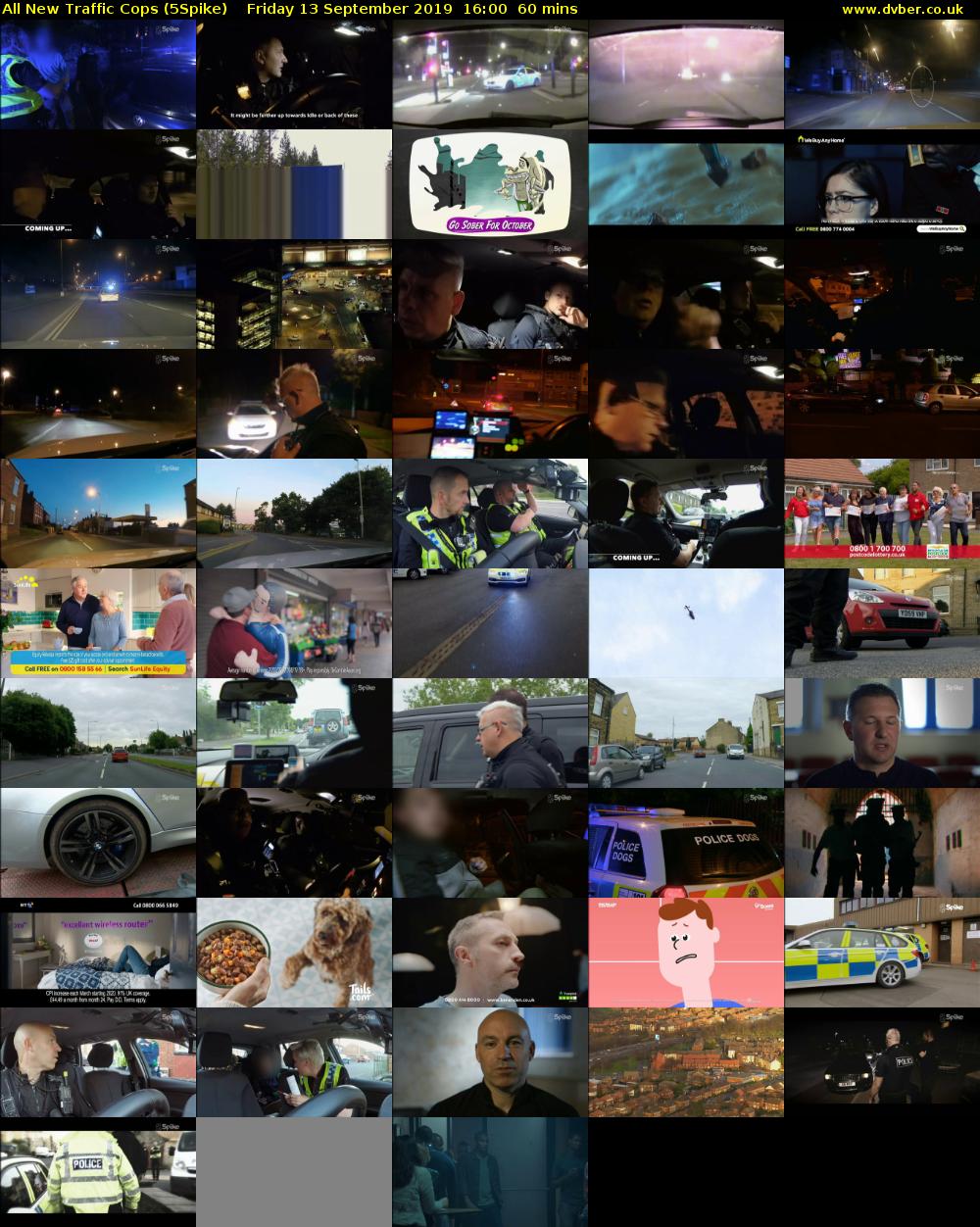 All New Traffic Cops (5Spike) Friday 13 September 2019 16:00 - 17:00