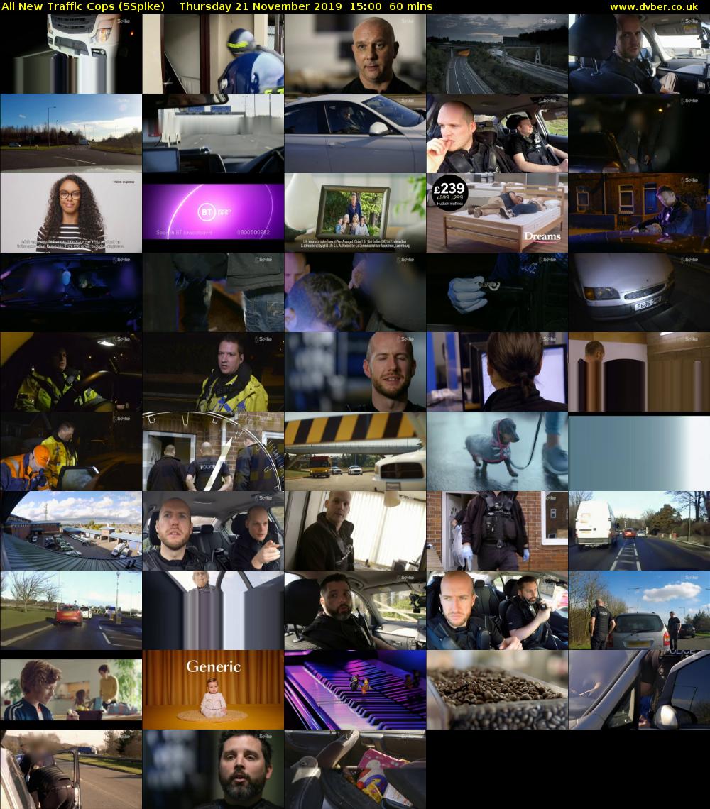 All New Traffic Cops (5Spike) Thursday 21 November 2019 15:00 - 16:00