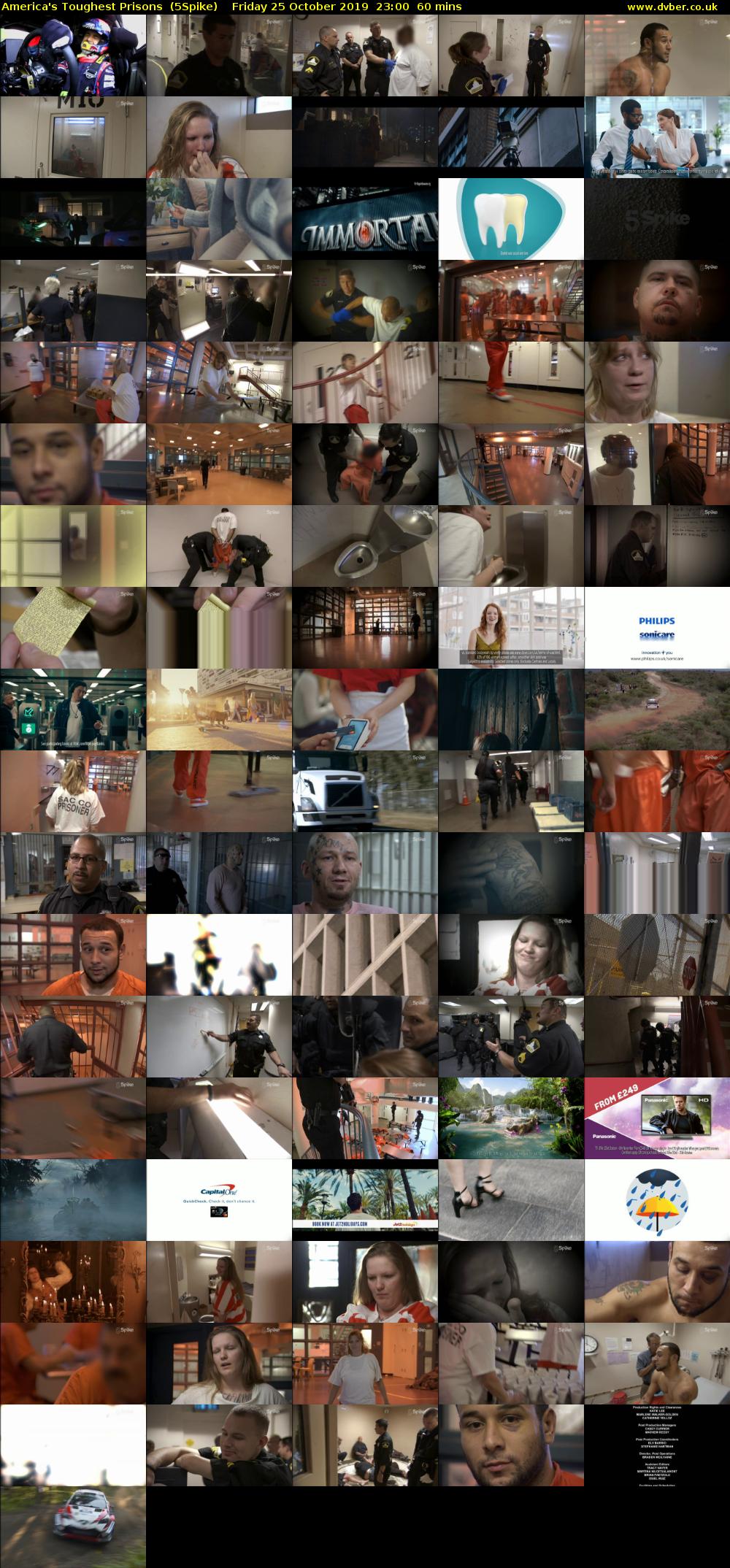 America's Toughest Prisons  (5Spike) Friday 25 October 2019 23:00 - 00:00
