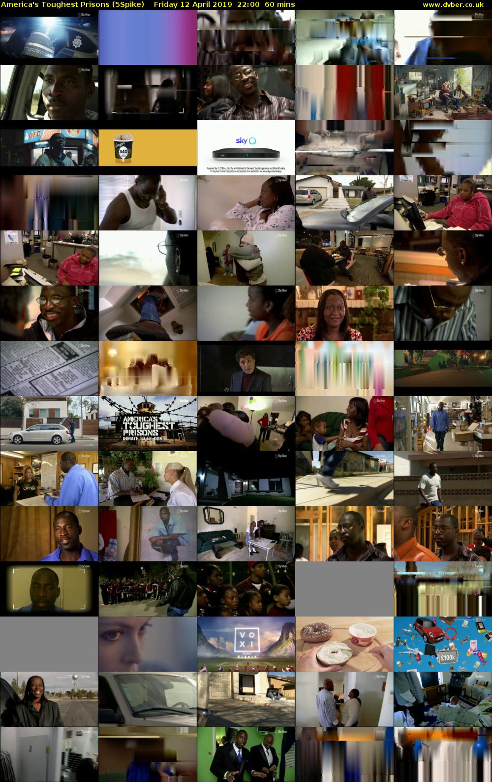 America's Toughest Prisons (5Spike) Friday 12 April 2019 22:00 - 23:00