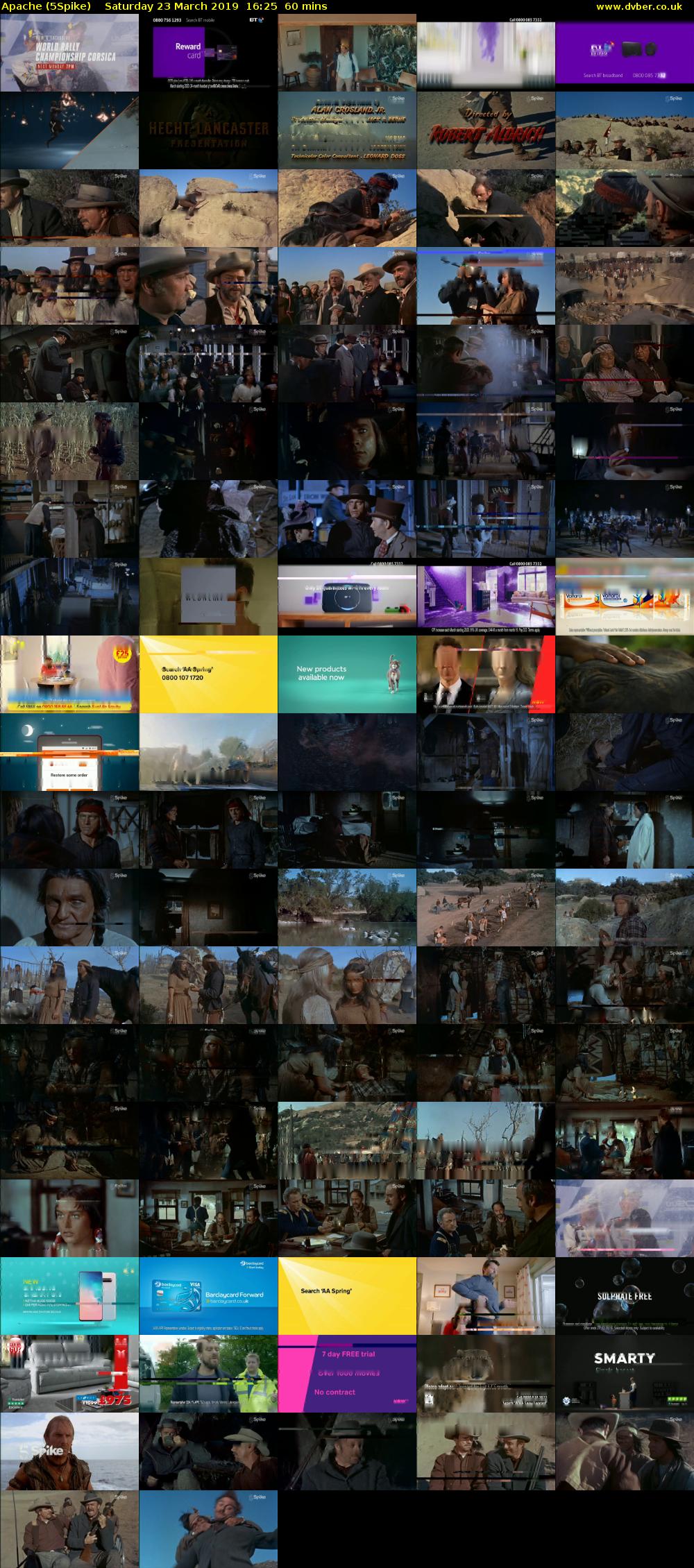 Apache (5Spike) Saturday 23 March 2019 16:25 - 17:25